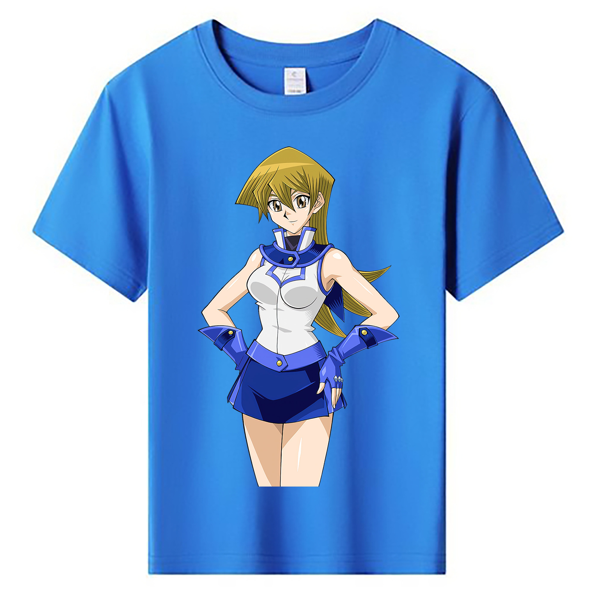 （画像用） 遊☆戯☆王 Yu-Gi-Oh! 綿100％キッズTシャツ（フロントプリント）